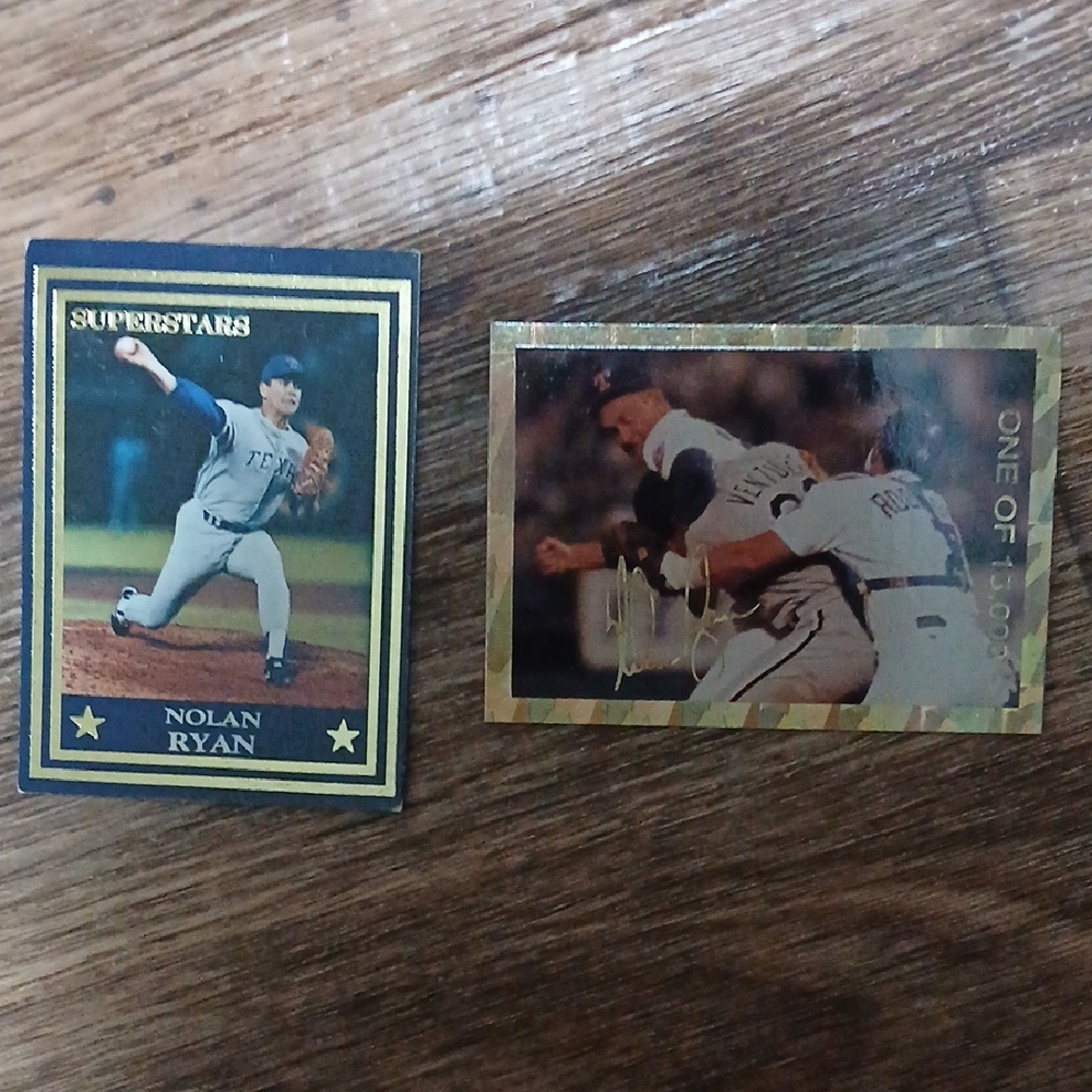 Nolan Ryan Baseball Cards Set